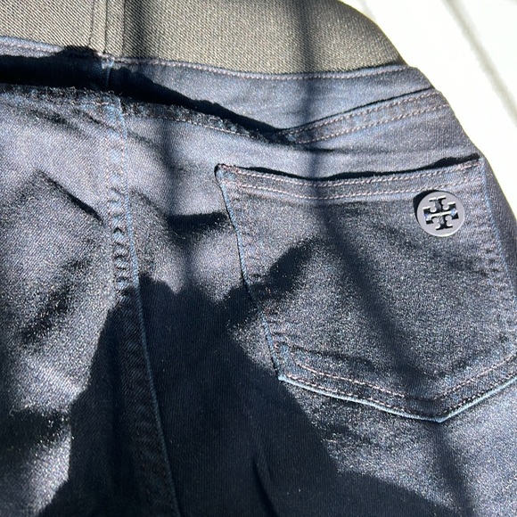 Tory Burch Navy Cropped Legging Size 25 - Picture 5 of 6